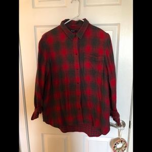 Madewell flannel button up